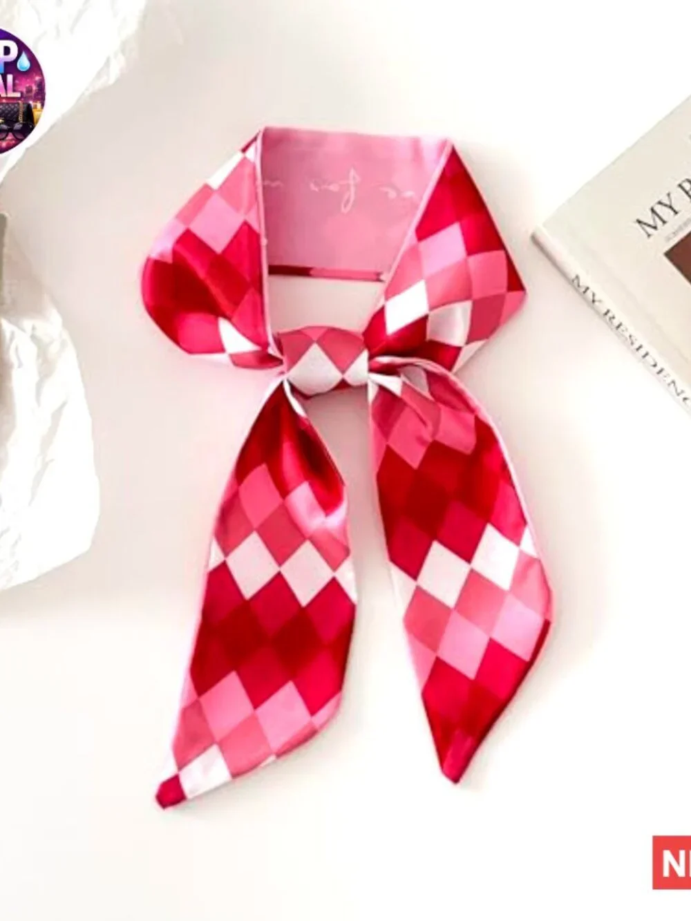 Lightweight Polyester Hair Scarf, 35